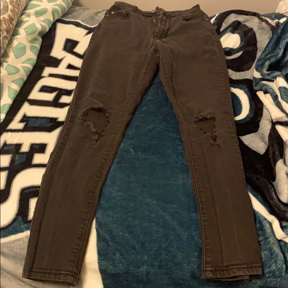 Size 5/6 black skinny jeans